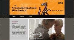 Desktop Screenshot of filmfestivalarizona.com